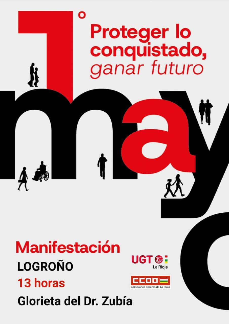 Manifestación el 1 de mayo a las 13:00 en la Glorieta del Dr. Zubía